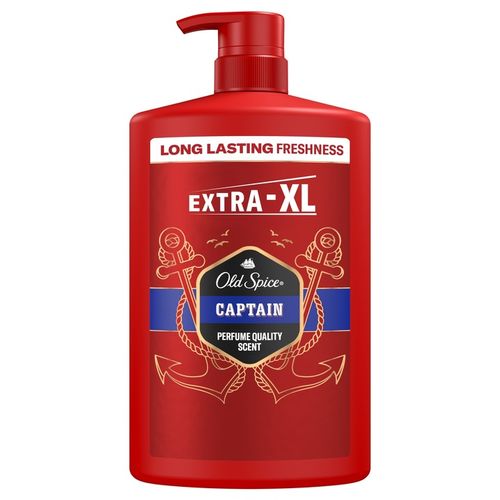 Old Spice Captain, Żel pod prysznic i szampon dla mężczyzn 3w1, 1000ml na Arena.pl