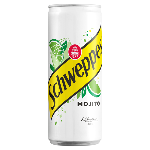 Schweppes Mojito Bezalkoholowy napój gazowany 330 ml na Arena.pl