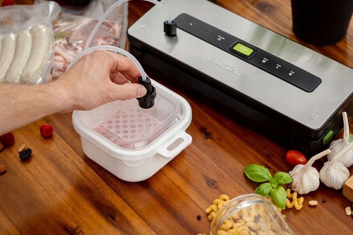 ZGRZEWARKA PRÓŻNIOWA pakowarka żywności NutriZein zdjęcie 2