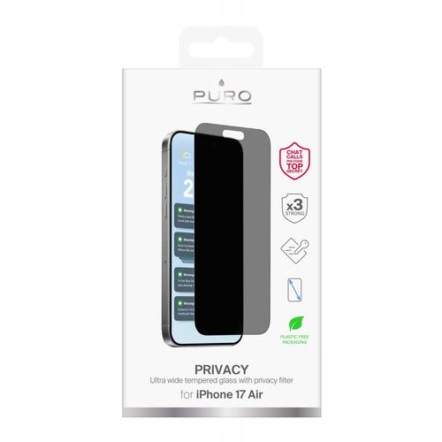 Etui PURO Daylight do iPhone Air Czarny na Arena.pl