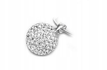 SREBRNY KOMPLET BIŻUTERII 925 DAMSKIEJ ŚLICZNE CYRKONIE SWAROVSKI + GRAWER na Arena.pl