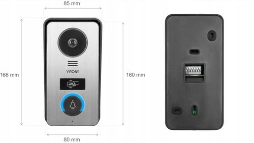 WIDEODOMOFON WiFi Domofon Full HD Czytnik BRELOKI Brama 7" + APLIKACJA na Arena.pl