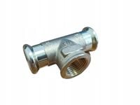 Miedź zaciskana trójnik SANHA PURAPRESS Brąz 18x1/2x18mm GW sm238