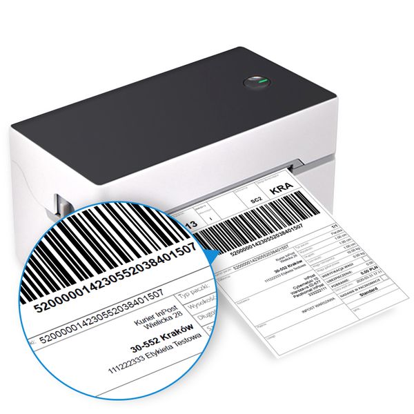 Drukarka Termiczna Heckermann Tdl402 zdjęcie 8