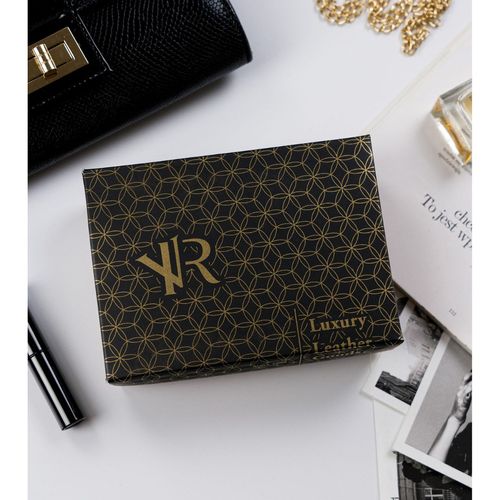 elegancki, skórzany portfel damski z systemem rfid - rovicky na Arena.pl