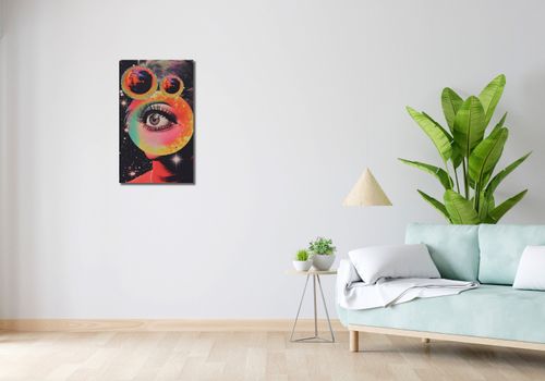 Obraz 40x70cm Oko w Kosmosie na Arena.pl