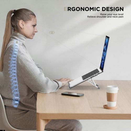 TECH-PROTECT ULS300 UNIVERSAL LAPTOP STAND SILVER na Arena.pl