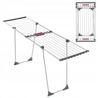 SUSZARKA NA PRANIE STOJĄCA DUŻA XXL MOCNA STALOWA 20m DO UBRAŃ NA