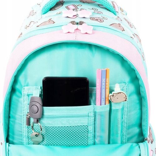 PLECAK 4-KOMOROWY PUSHEEN MINT  BPL-58 ST.MAJEWSKI na Arena.pl
