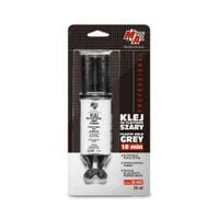 KLEJ DO SPAWANIA PLASTIKU 10 MINUT SZARY 25ML - BIS 20-A42