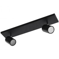 Sufitowa lampa regulowana Noemie czarne reflektorki do holu