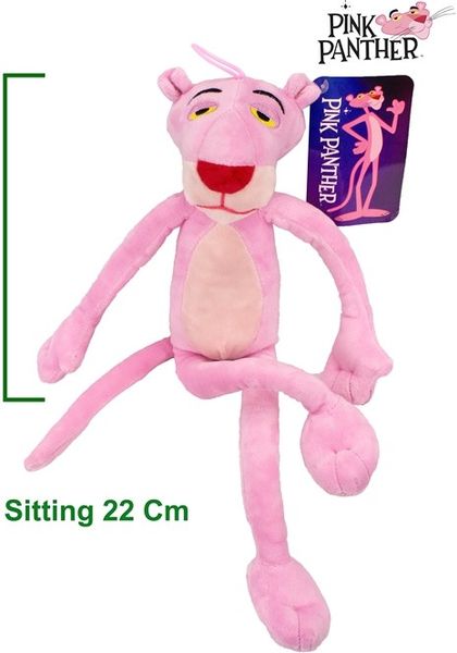 maskotka pink panther plusz 40cm zdjęcie 3