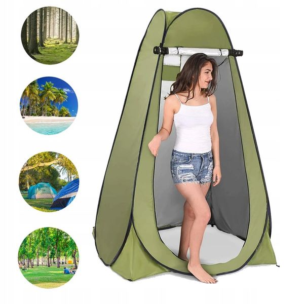 PRZEBIERALNIA PRZENOŚNA NAMIOT PLAŻOWY KEMPINGOWY NA PRYSZNIC TOALETA WC zdjęcie 1