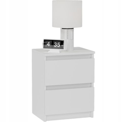 Szafka nocna komoda stolik biała 40cm R-2 na Arena.pl