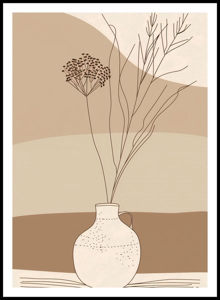 Plakat 64x90cm Kojący Wazon zdjęcie 3