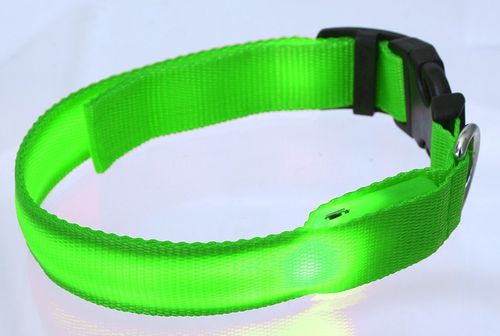 Obroża Opaska LED dla Kota Świecąca Micro USB r. M na Arena.pl