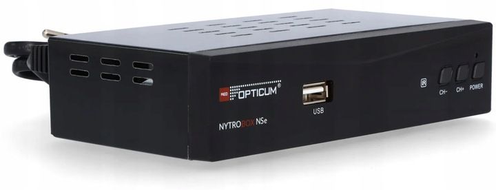 TUNER DEKODER TV NAZIEMNEJ DVB-T2/C H.265 HEVC OPTICUM NYTROBOX zdjęcie 10