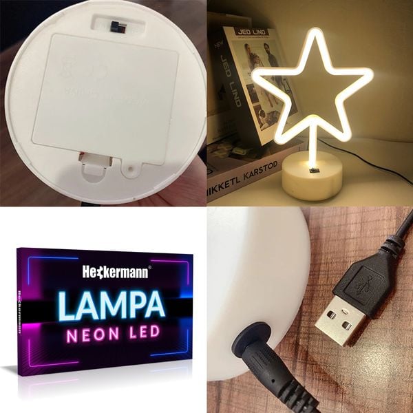 Neon Led Heckermann Stojący Gwiazda zdjęcie 5