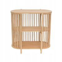 Regał SENSUS Naturalne 80x45x80 cm HOMLA
