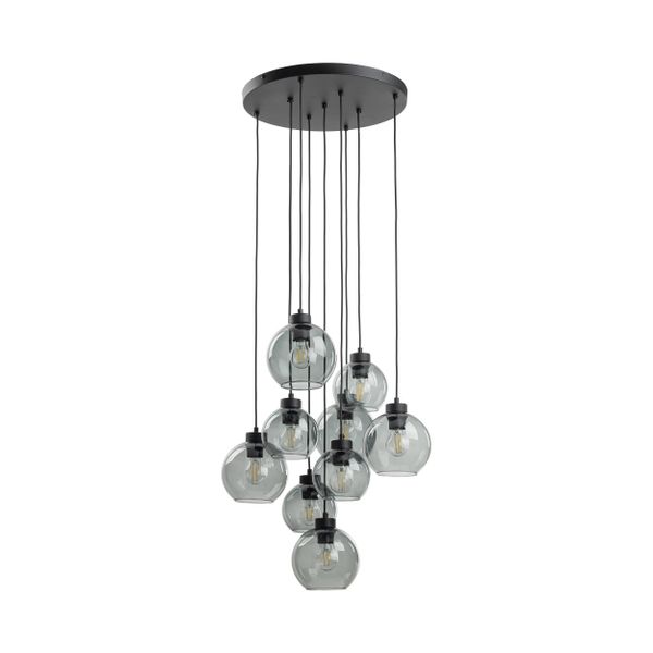 CUBUS GRAPHITE LAMPA WISZĄCA 9 KOŁO zdjęcie 1