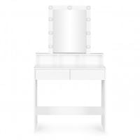 TOALETKA MODERNHOME LED 10W 9 ŻARÓWEK 3 BARWY ŚWIATŁA USB