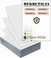 Ulotki A6 reklamowe firmowe 1000 szt dużo wzorów do wyboru REKRUTACJA