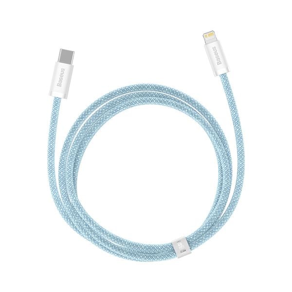 kabel usb-c do lightning baseus dynamic series, 20w, 1m (niebieski) zdjęcie 3