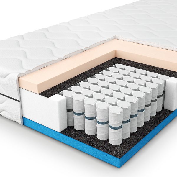 Materac 140x200 sprężynowy twardy SOLID SUPPORT PAN MATERAC zdjęcie 1