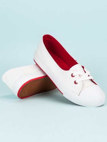 BIAŁE TENISÓWKI Rozmiar - 38 na Arena.pl