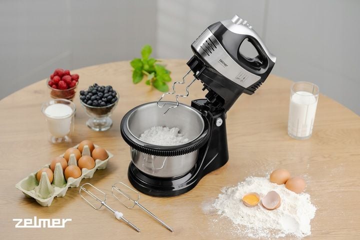 MIKSER RĘCZNY ZELMER LEKKI ROBOT KUCHENNY 4 KOŃCÓWKI Z MISĄ 2,5L TURBO 700W zdjęcie 9