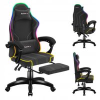 Fotel HUZARO Force 3.7 RGB Czarny
