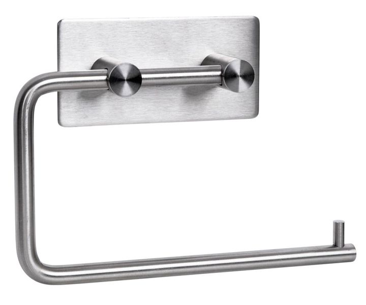 Uchwyt na papier toaletowy srebrny Bozan zdjęcie 1