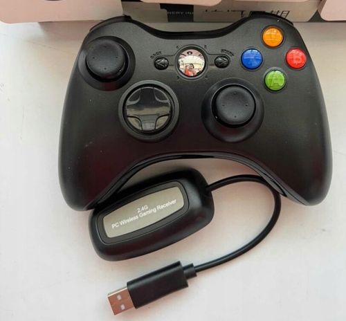 PAD do PC XBOX 360 BEZPRZEWODOWY KONTROLER + ODBIORNIK USB CZARNY na Arena.pl