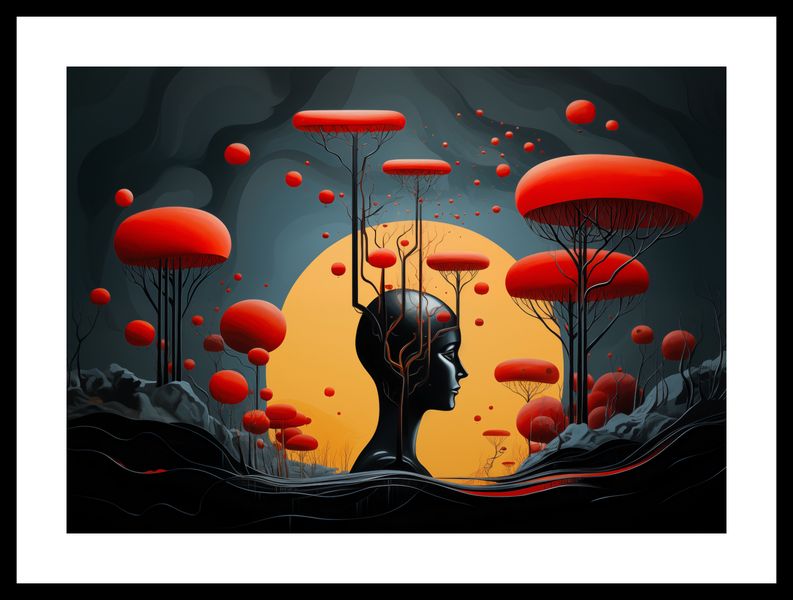 Plakat 42x29,7cm Myślokształty zdjęcie 3
