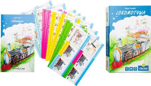 Gra MEMO z serii PUFI LOKOMOTYWA Julian Tuwim na Arena.pl