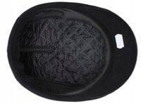 58 CZARNY ELEGANCKI KASZKIET MĘSKI CZAPKA MĘSKA