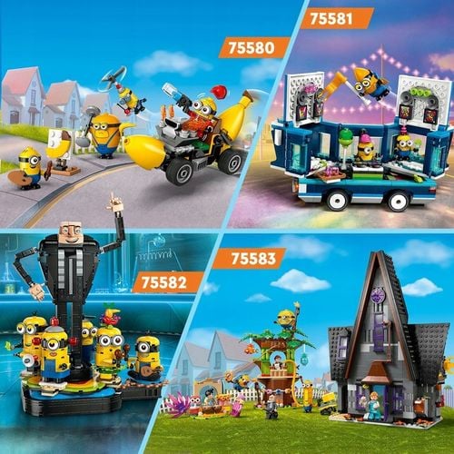 LEGO 75581 MINIONKI Imprezowy autobus Zestaw Klocki 7 lat na Prezent +Torba na Arena.pl