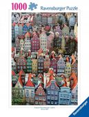 ŁADNE Puzzle Do Układania PANORAMA GDAŃSKA Obraz Dla Młodzieży Gra LOGICZNA