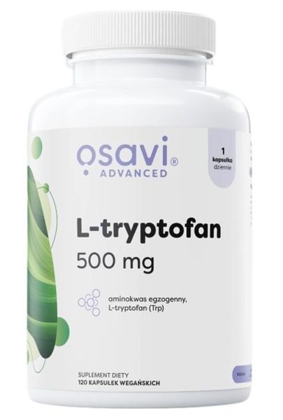 OSAVI L-tryptofan 500 mg 120 kaps. zdjęcie 1