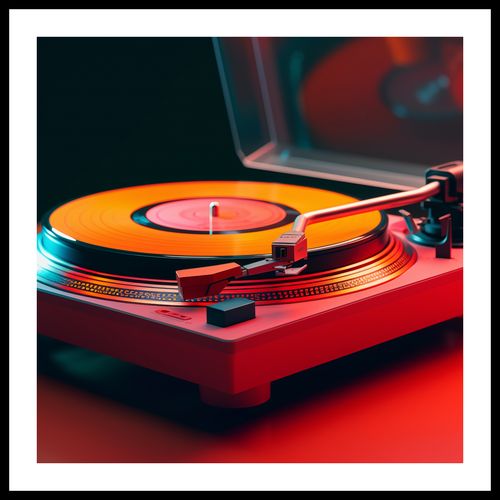 Plakat 70x70cm Retro Granie na Arena.pl