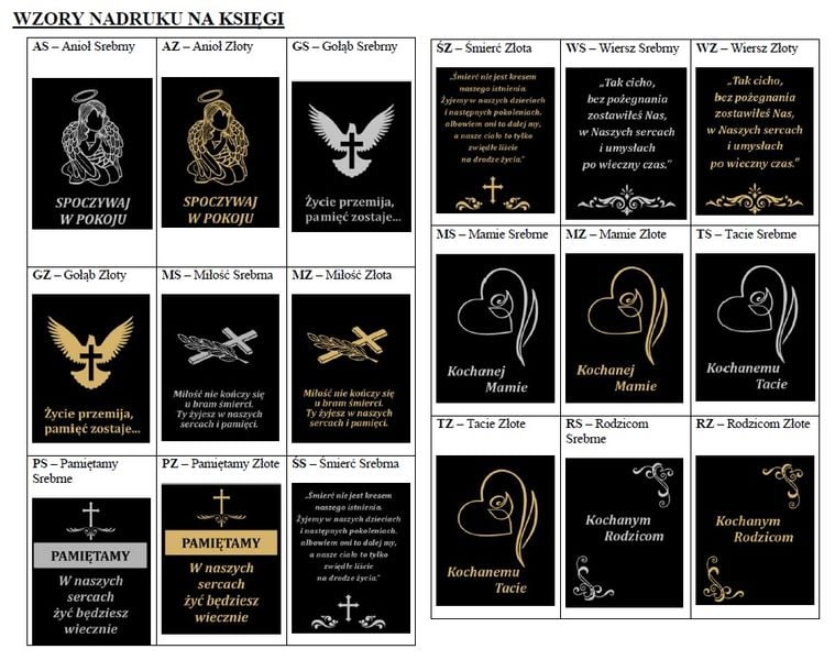 KSIĘGA na grób Podkład do stroików sztucznych Biała ze złotym z doniczką zdjęcie 10