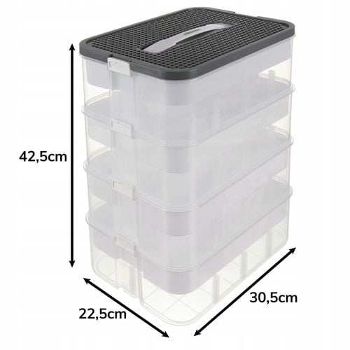 pudełko na klocki- 4 poziomy 29l kruzzel 25758 na Arena.pl