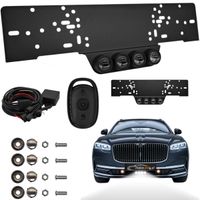 Lampy przednie Laser LED tablica rejestracyjna EU 12V + pilot