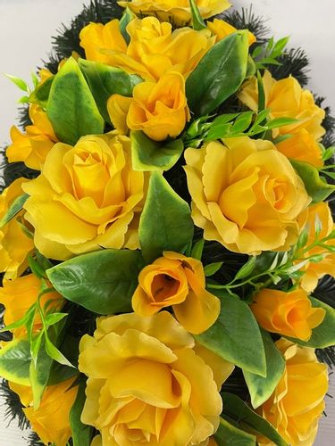 Stroik O1wiązanka wieniec grób kwiaty sztuczne cmentarz kompozycja STANPOL na Arena.pl