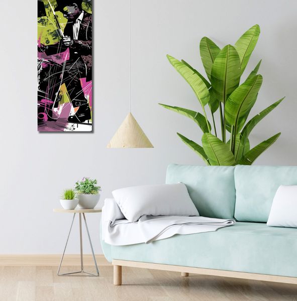 Obraz 30x90cm Perkusyjna Energia zdjęcie 2