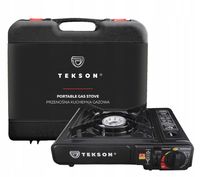 kuchenka turystyczna palnik gazowy na kartusz w plastikowej walizce