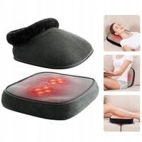 MASAŻER DO STÓP ELEKTRYCZNY MASAŻER DO NÓG SHIATSU NA KRĄŻENIE PODGRZEWANY