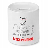 Skarbonka Prezent Dla Rolnika Nic Tak Nie Z Nadrukiem Ze Zdjęciem