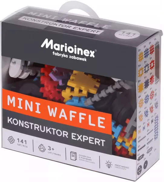 Klocki Mini Waffle. Konstruktor expert (141 elementów) zdjęcie 1