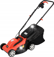 KOSIARKA ELEKTRYCZNA DO TRAWY YATO 1300W 33CM KOSZ 30L Z REGULACJĄ 20-60mm